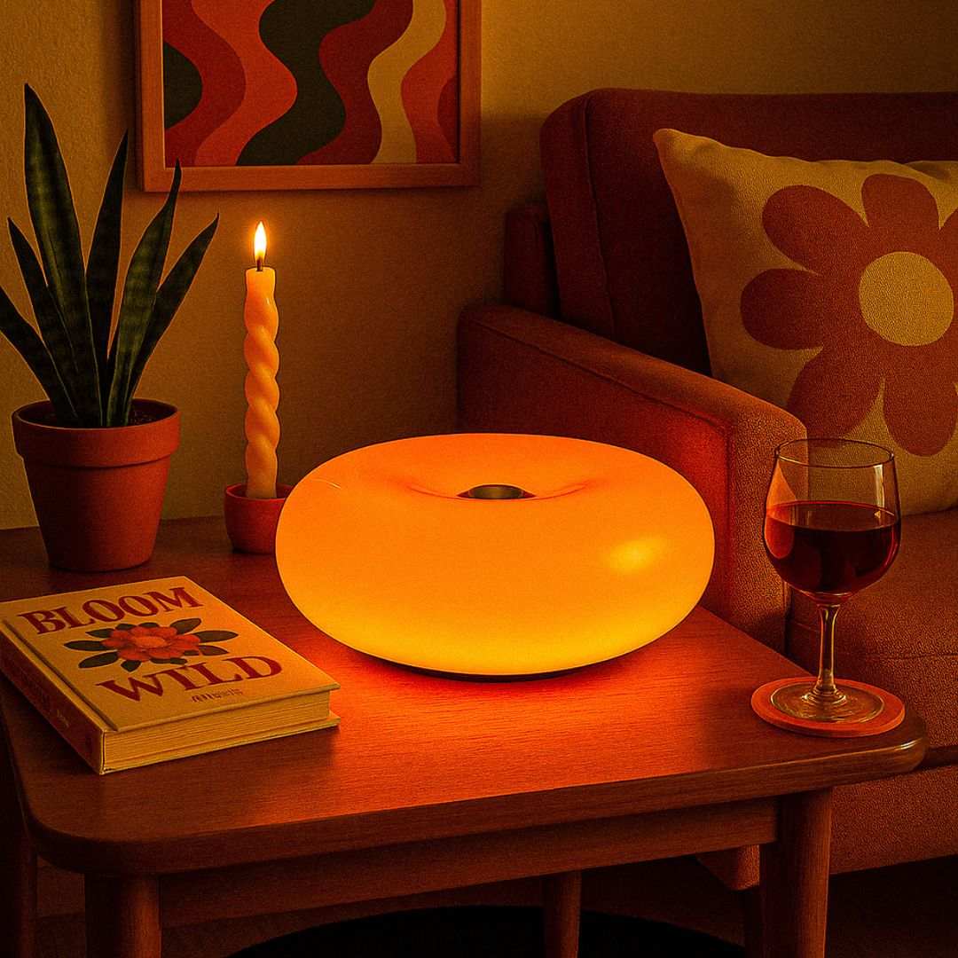 Donut Glass Lamp