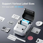 NIIMBOT B1 Portable Thermal Printer With Tapes 2 Inch Adhesive Label