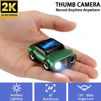Mini Camera 2K HD Video Recorder Car Shaped Keychain