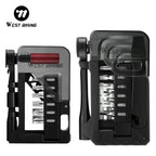 West Biking Bicycle Ratchet Wrench Set Multifunction Bike