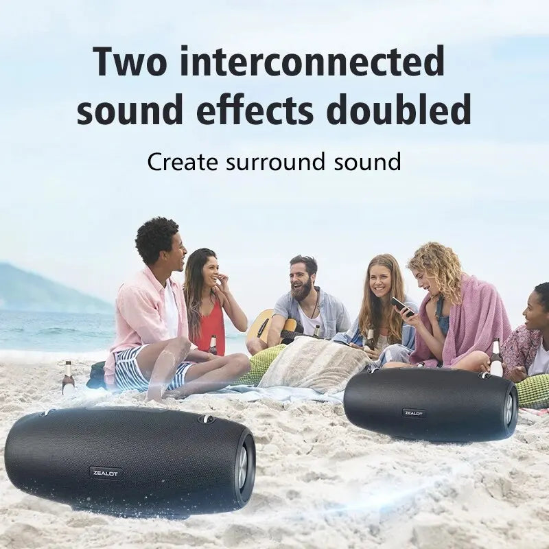 ZEALOT-S67 60W Portable Bluetooth Speaker