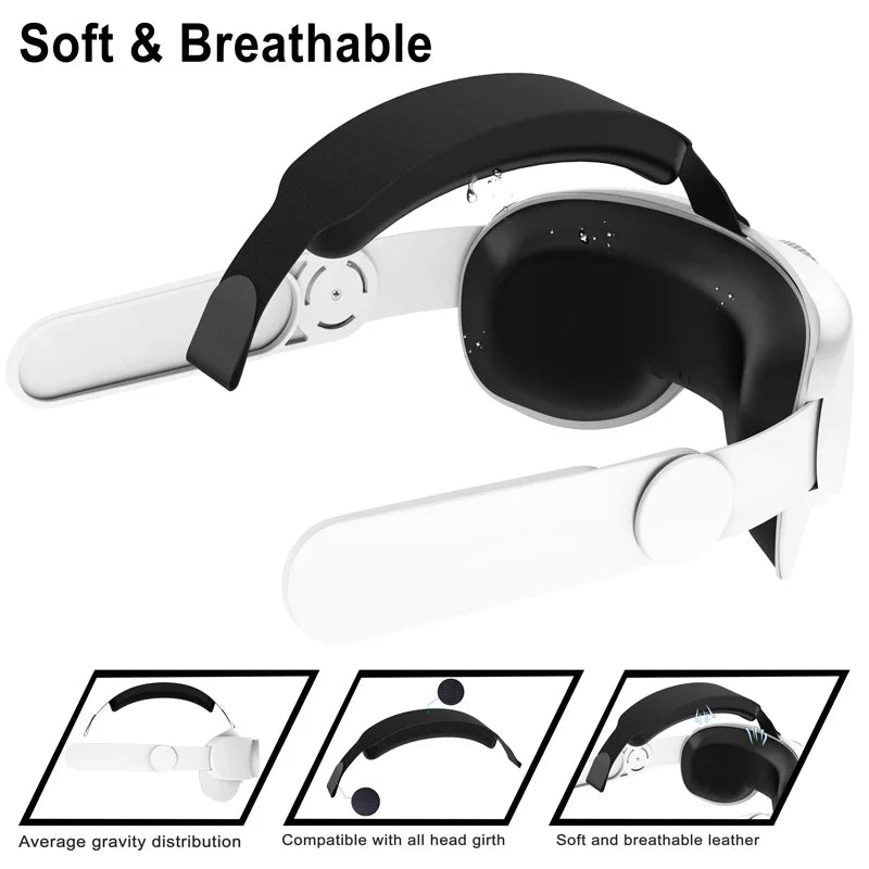 Meta Quest 2/Oculus Quest 2 Elite Strap Adjustable Head Strap