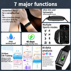 Smart Fitness Bracelet – Heart Rate & Sleep Monitor