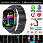 ECG Smart Watch BT Call Heart Rate Blood lipids Uric acid Health Monitor