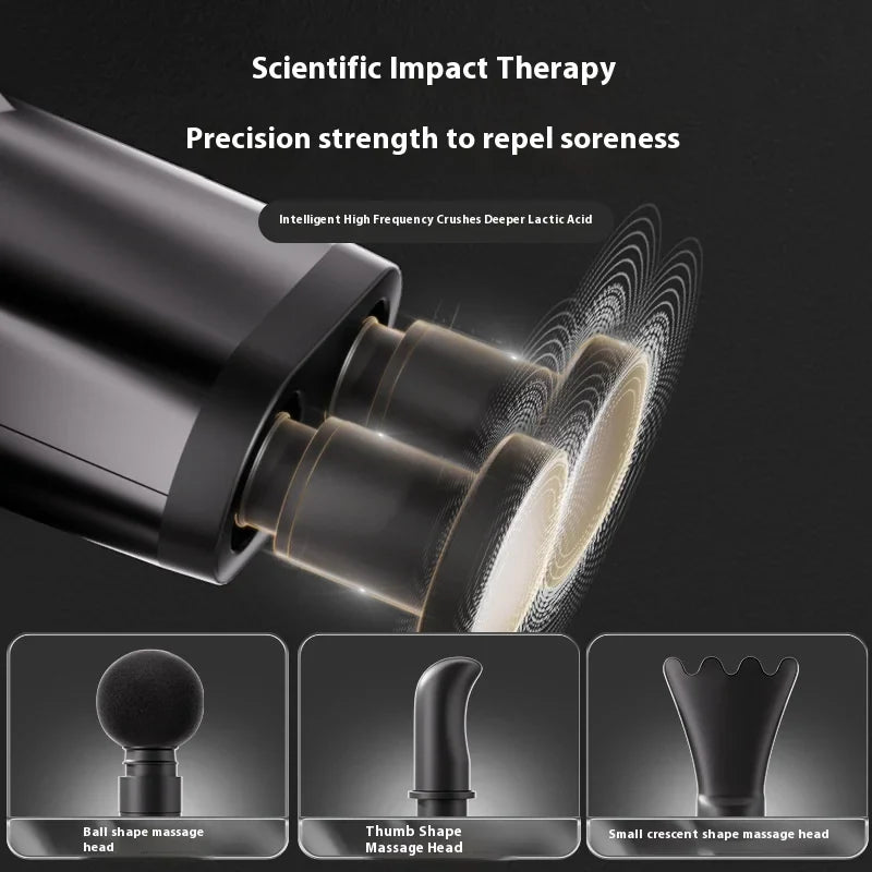 Double Head Handheld Mini Massager Gun
