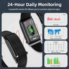 Smart Fitness Bracelet – Heart Rate & Sleep Monitor