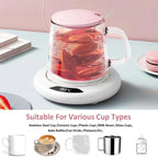 Thermostatic Heating Coaster USB 3-speed Adjustable Heat
