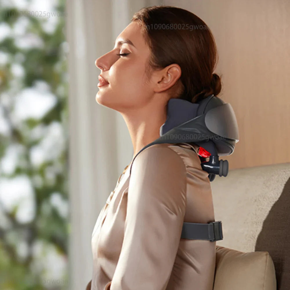 Neck Shoulder Massager Deep Tissue Back Massagers with Heat