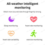 Smart Ring Lady Heart Rate Sleep Health Monitor