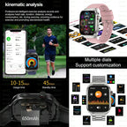 ECG Smart Watch BT Call Heart Rate Blood lipids Uric acid Health Monitor
