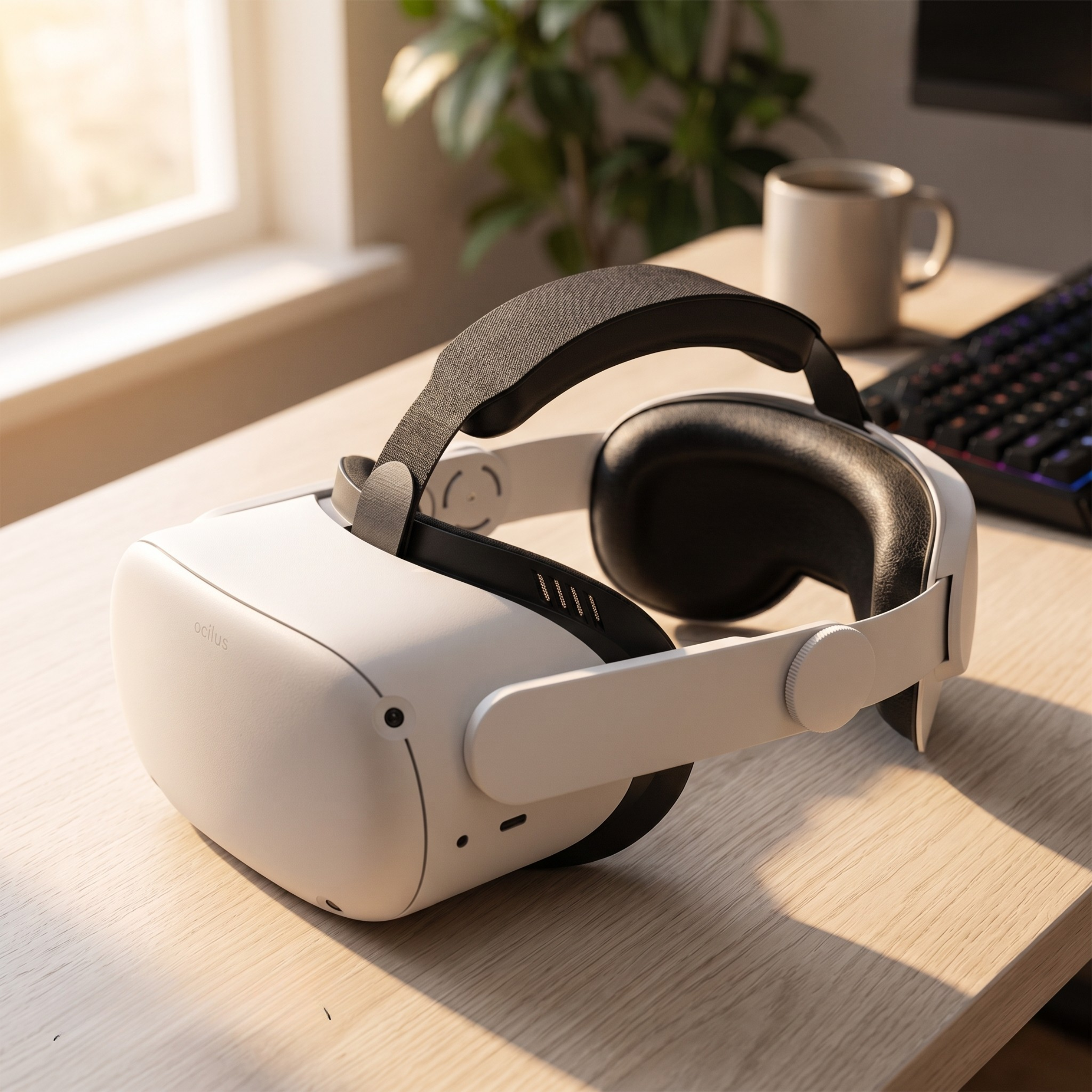 Meta Quest 2/Oculus Quest 2 Elite Strap Adjustable Head Strap